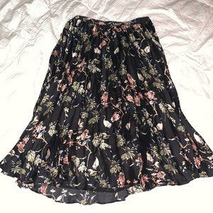 Banana Republic floral skirt